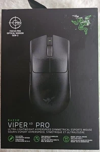 Razer Viper V3 Pro Ultralight Wireless Gaming Mouse,Black, New Sealed - Photo 1/12