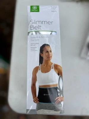 Cinturón GAIAM Slimmer 8" Ancho. Contras duraderas de cintura de hasta 45” nuevas Envío gratis Foto 1 de 3