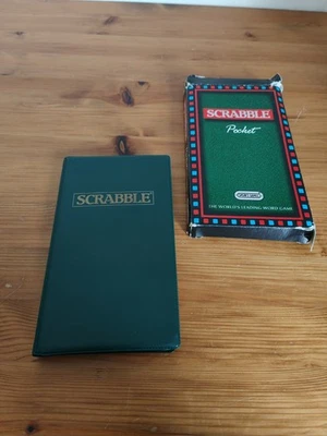 Vintage Magnetic Pocket Travel Scrabble Set 1992 Rare Classic Game Complete - Image 1 of 4