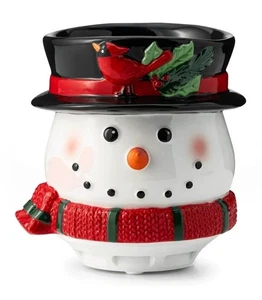 Scentsy Charming Snowman Tischventilator Diffusor NEU + 2 Happy Holly Days Pods - Bild 1 von 13