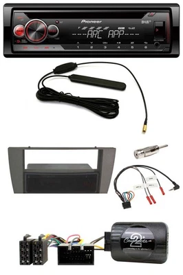 Pioneer CD USB Lenkrad DAB MP3 Autoradio für Jaguar X-Type S-Type 2003-2008 - Bild 1 von 4