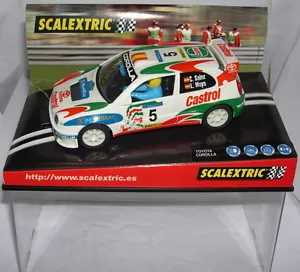 SLOT CAR SCX SCALEXTRIC 6007 TOYOTA COROLLA WRC #5 "MOVISTAR" C.SAINZ-L.MOYA - Imagen 1 de 1