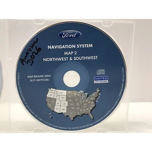 2003-2006 FORD EXPEDITION NAVIGATION DISC CD MAP NW SW WA OR ID MT WY UT AZ D026 - Picture 1 of 4