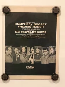 THE DESPERATE HOURS Vintage Original Magazin Werbung - 1956 - BOGART - Bild 1 von 2