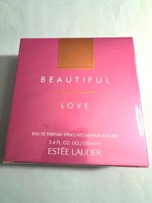 Raro e lacrado Estee Lauder BEAUTIFUL LOVE 3,4 fl. oz./100 ml PERFUME NOVO NA CAIXA lacrado - Imagem 1 de 3