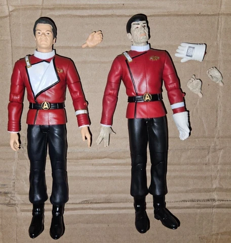 Diamond Select Art Asylum Star Trek II The Wrath of Khan Kirk & Spock 2 Pack Cover