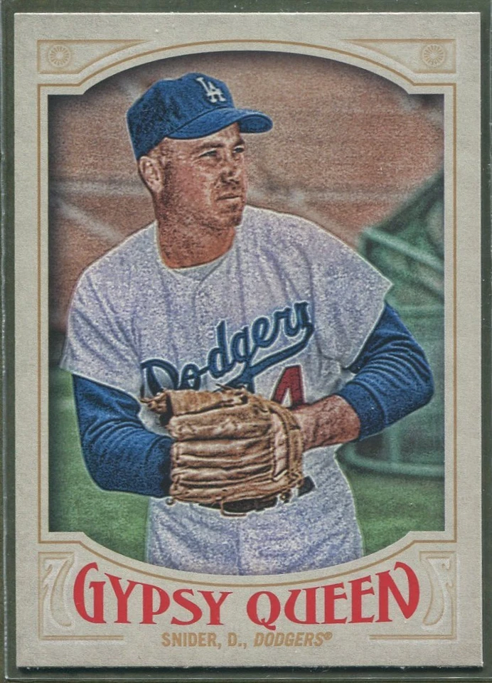 2016 Topps Gypsy Queen - (SP) - #309 Duke Snider - Image 1 of 1