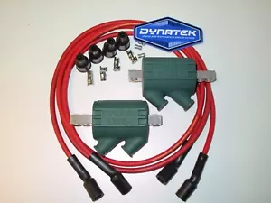 Fits Suzuki GS550 all models  Dyna Performance Ignition Coils and Red Leads. - Picture 1 of 1