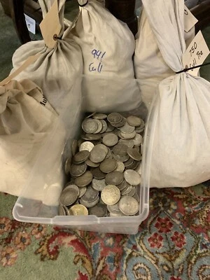 Silver Morgan and Peace Dollar Culls 1878-1935 Random Lot of 20 - Image 1 of 4