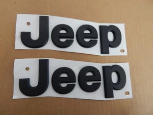 New OEM 2018-2025 Jeep Wrangler JL Gladiator Front Fender Emblem Left & Right - Bild 1 von 5