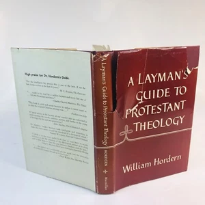 Layman's Guide to Protestant Theology Hardcover William E. Hordern Book Club - Picture 1 of 8