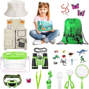 Gemeer Kit Esploratore Esterno (Verde), Kit Cattura Insetti da 26 Pezzi, - Foto 1 di 8
