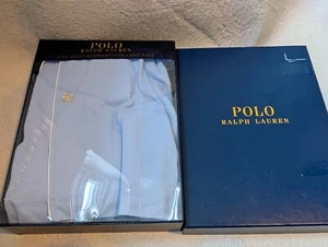 NEW MENS RALPH LAUREN HORSE LOGO Short Sleeve Shirt PYJAMAS SHORTS SET Large - Picture 1 of 3