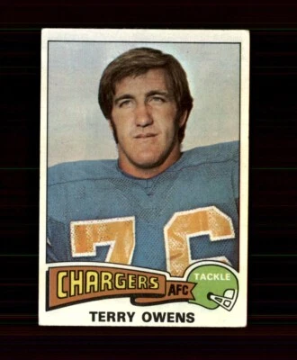 1975 Topps - Terry Owens #256 - Image 1 of 2