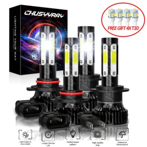 For Hyundai Tucson 2020 Combo White LED Headlight Bulbs High & Low BEAM 4X - Picture 1 of 12