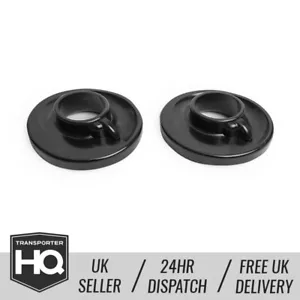 VW T5 / T6 Transporter HEAVY DUTY Rear Lower Spring Rubbers - Pair (PU) - Picture 1 of 3