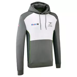 Sudadera con capucha para hombre Bentley Motorsport Team gris/blanca - Imagen 1 de 2