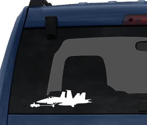 Portaaviones #1 - Remolque de tractor militar Jet Fight - Calcomanía de vinilo para tableta de coche - Imagen 1 de 1