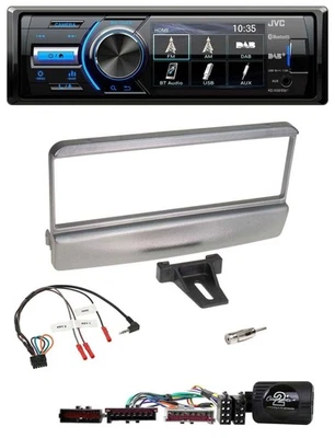 JVC Bluetooth Lenkrad USB DAB Autoradio für Ford Escort Focus silber - Bild 1 von 4