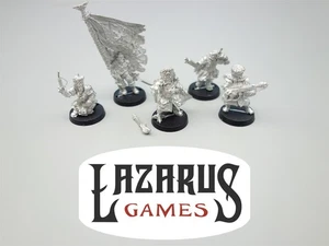 Warhammer 40k Astra Militarum Imperial Guard - Vostroyan Command Squad oop metal - Picture 1 of 8