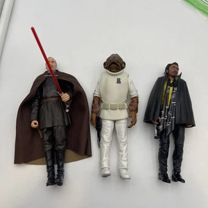 3x Star Wars Black Series Count Dooku 6” Action Figure, Lando, Ackbar Lot - Picture 1 of 23