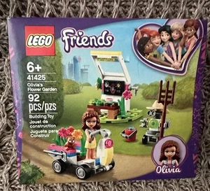 NEW Lego Friends 41425 OLIVIA'S FLOWER GARDEN 92pc Building Toy Set RETIRED - Picture 1 of 2