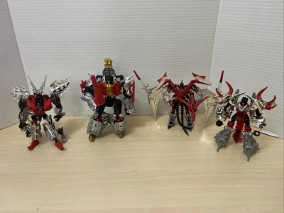 Transformers Platinum Edition AOE Dinobots G1 Color Lot Snarl Strafe Slog Slag - Image 1 of 4