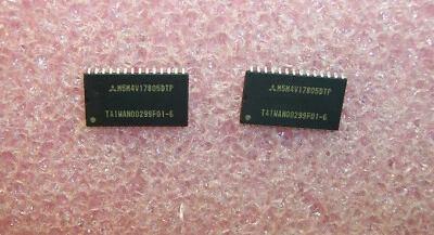 QTY (50) M5M4V17805DTP-6S-K MITSUBISHI TSOP-28 16Mbit HYPER PAGE MODE DRAM NOS - Image 1 of 4