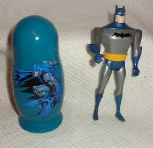 BATMAN 2 ACTIONFIGUREN--EINE 4"" EINE NISTPUPPE 4""--D C COMICS--L@@K - Bild 1 von 2