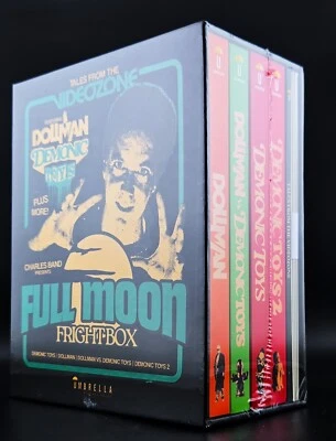 Full Moon Fright Box Vol 1 COLLECTOR'S EDITION Blu Ray Set Umbrella Dollman Toys - Image 1 of 4