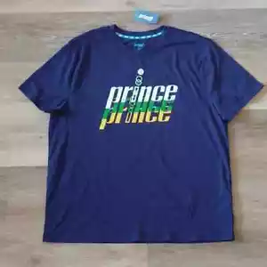 NWT Prince Pickleball Men's Blue Graphic T-Shirt Size XXL - Picture 1 of 6