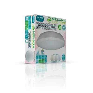 Crompton Melana CCT & Wattage Adj LED IP65 Outdoor Bulkhead +EM  emergency 14169 - Picture 1 of 4