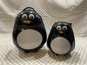 Kids Heys Nesting Penguin Luggage Set - Picture 1 of 12