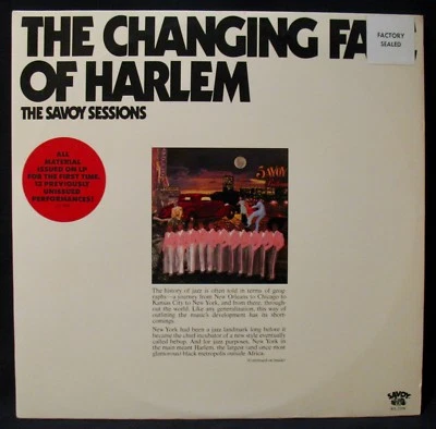 THE CHANGING FACE OF HARLEM: THE SAVOY SESSIONS-Promotional Only Double Album - Image 1 of 3
