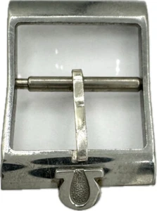 Orologio da polso Vintage 15 mm Omega Uomo Cinturino Fibbia Acciaio Inox Lungo Made in Swiss - Foto 1 di 4