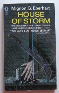House of Storm Mignon G. Eberhart PB 1st Popular (1964) - Imagen 1 de 1