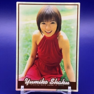 Yumiko Shaku Japanese Gravure Idol Trading Card No.56 Made In Japan F/S - Image 1 of 4
