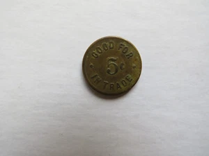 Gut für 5 Cent im Handel Münze/Medaille auf beiden Seiten - Bild 1 von 2