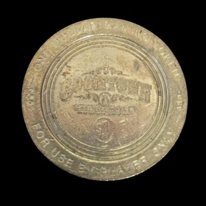 Boomtown Casino Hotel Bossier City, LA, $1 Dollar Gaming Token - Picture 1 of 5