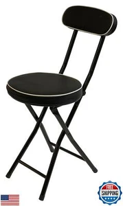 Wee's Beyond Cushioned Padded Folding Stool - Picture 1 of 5