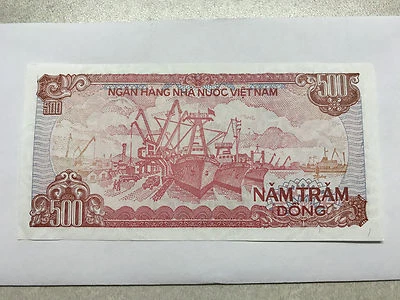 1988 Viet Nam 500 Dong Crisp Unc. #5417 - Image 1 of 2