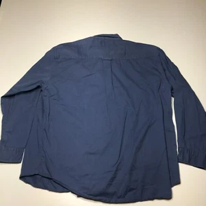 Big Dogs Button Down Shirt Mens Size XL Blue Long Sleeve 100% Cotton Casual - Picture 1 of 12