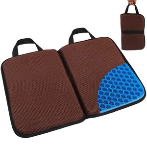 Airplane Seat CushionGel Travel Seat Cushion for AirplanePortable Bleacher Cu... - Picture 1 of 7