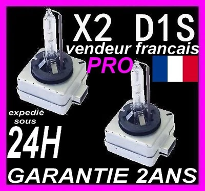 2 AMPOULES D1S 35W 12V ORIGINALE 6000K 8000K HID FEUX XENON LAMPE BALLAST PHARE - Photo 1/3