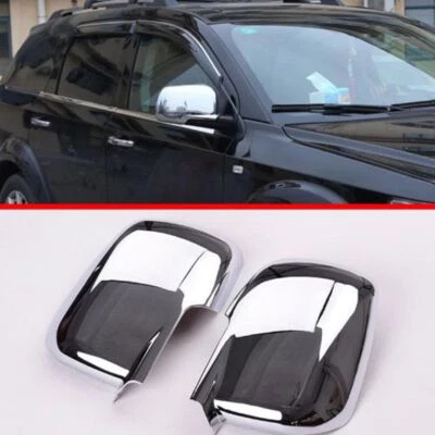 KA 2x Cubiertas de espejo retrovisor de puerta lateral cromadas ABS para Dodge Journey 2011-2014 Foto 1 de 4