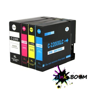 Cartucho de 4 tintas para PGI2200XL PGI-2200XL MAXIFY MB5020 MB5320 IB4020 iB4120 - Imagen 1 de 1