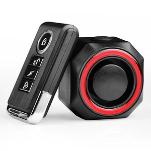 Inalámbrico Impermeable Vibración Bicicleta Alarma Luz Trasera Roja Recordatorio Alta Calidad - Imagen 1 de 12