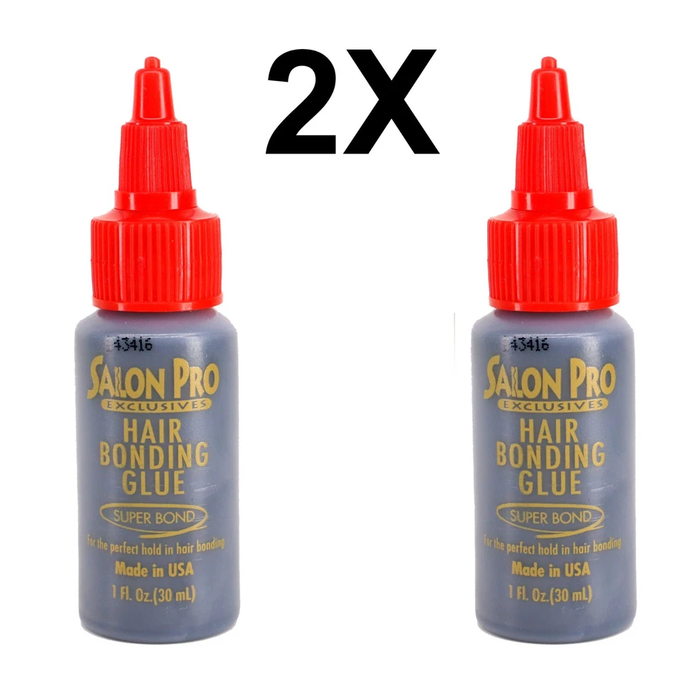 Salon Pro Anti-fungus Hair Bonding Glue White 1oz