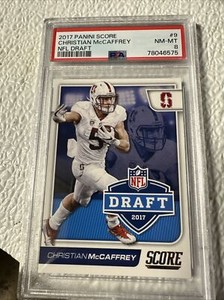 2017 Panini Score Christian McCaffrey NFL DRAFT #9