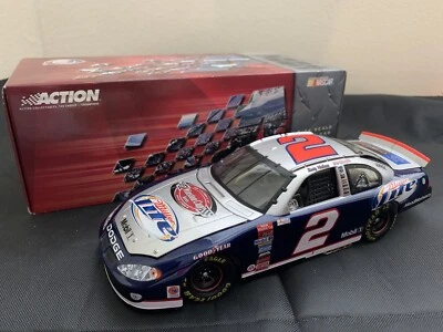 Action Winston Cup Series Rusty Wallace #2 1:24 Diecast Car Nascar 2003 NEW - Image 1 of 2